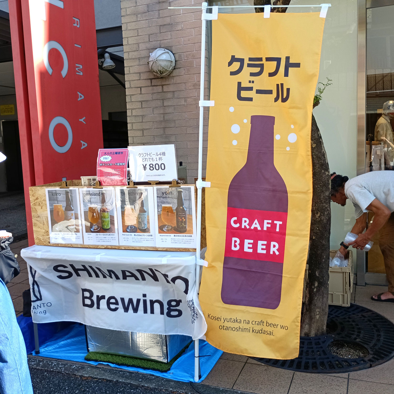 先日の土曜日は高知市内で高知のクラフトビールが大集合～