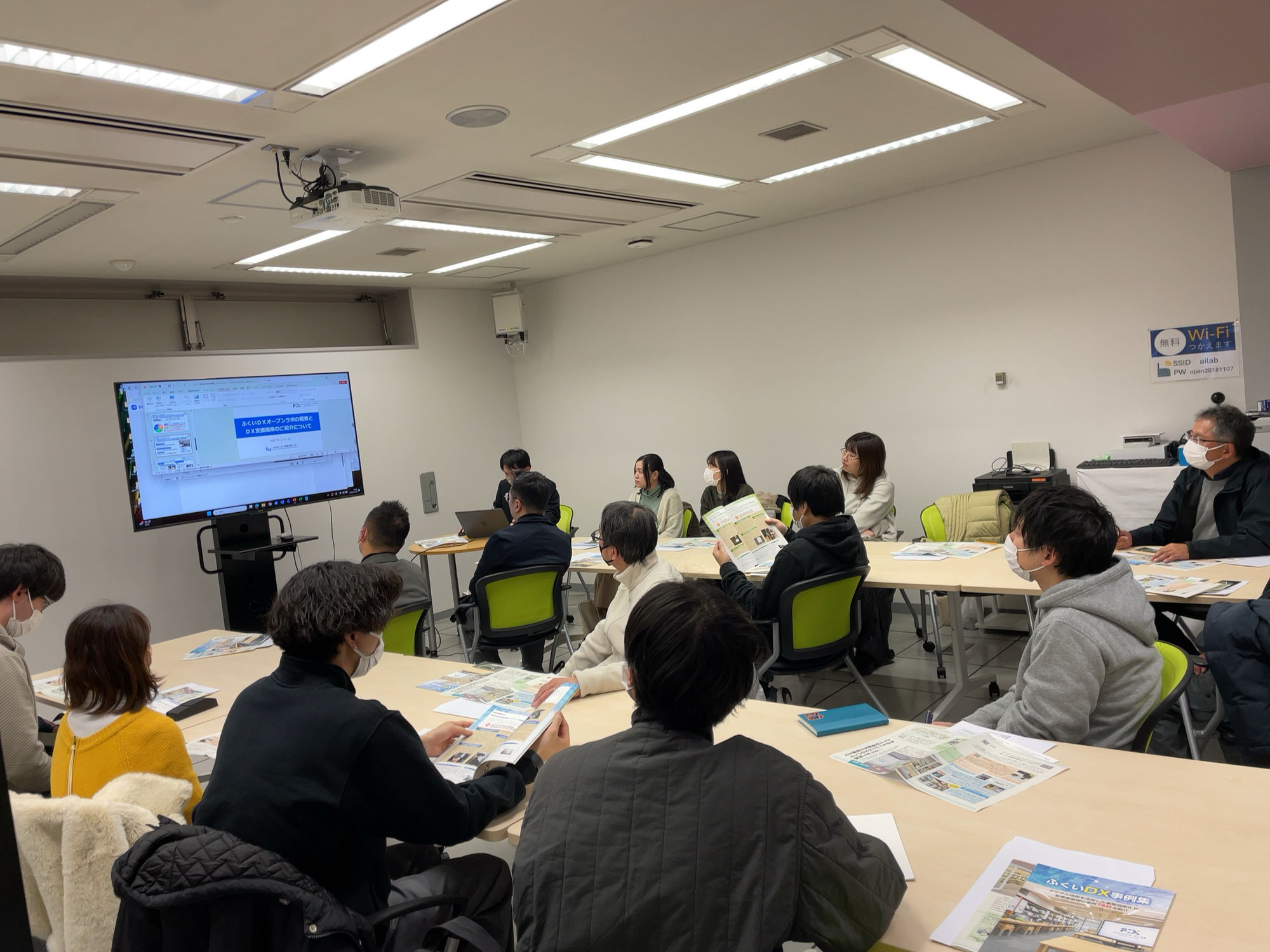 県外のガス関連企業の皆様が見学に来てくれました