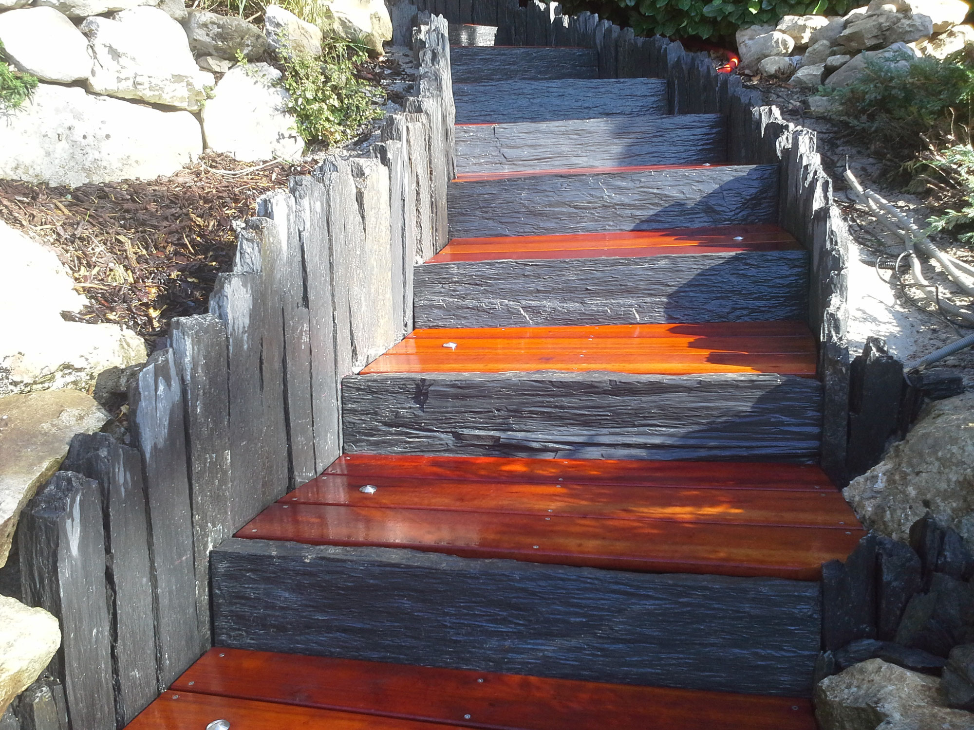 Aménager un escalier extérieur