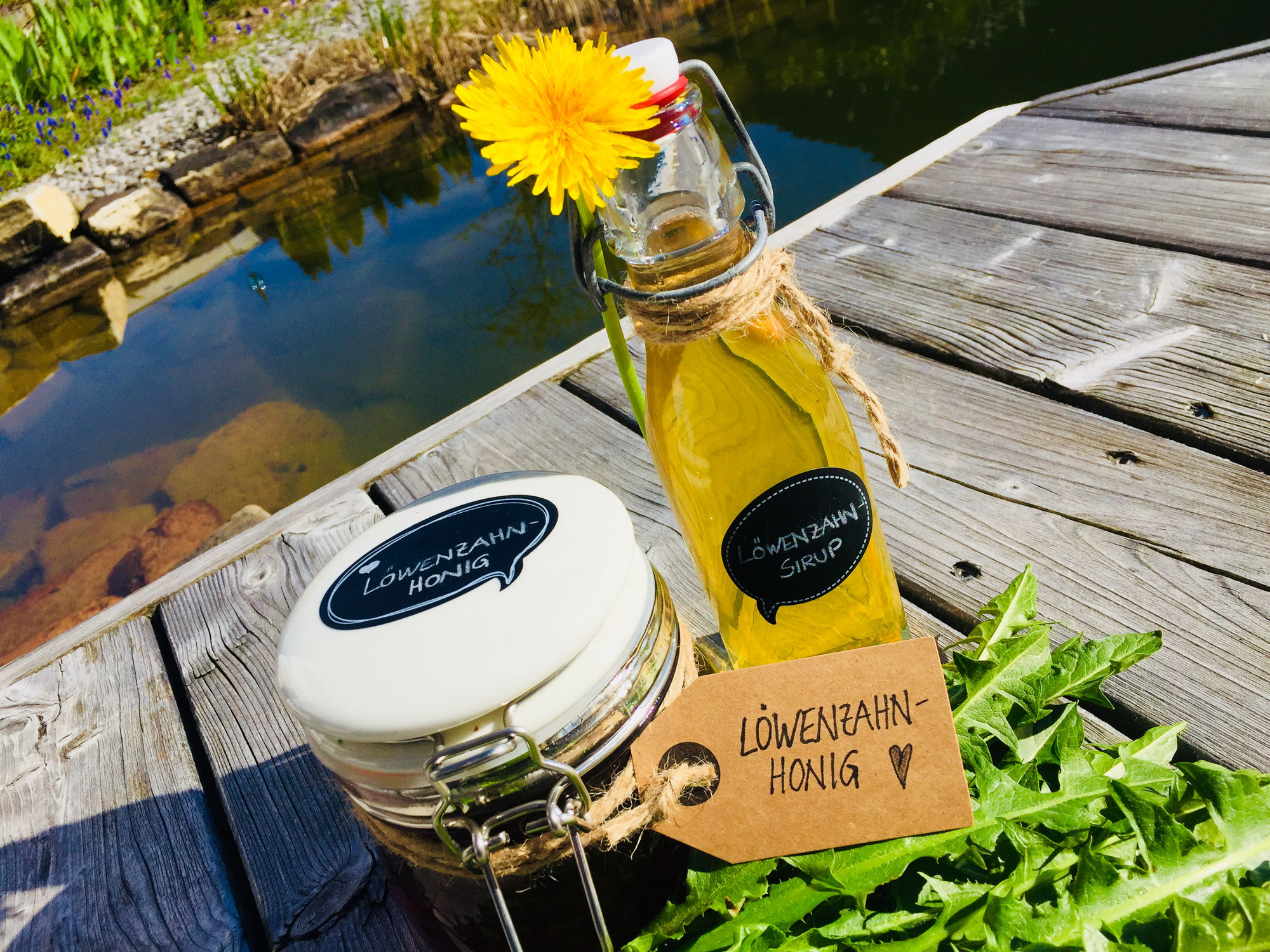 Löwenzahn-"Honig" & Sirup: Lecker und gesund!