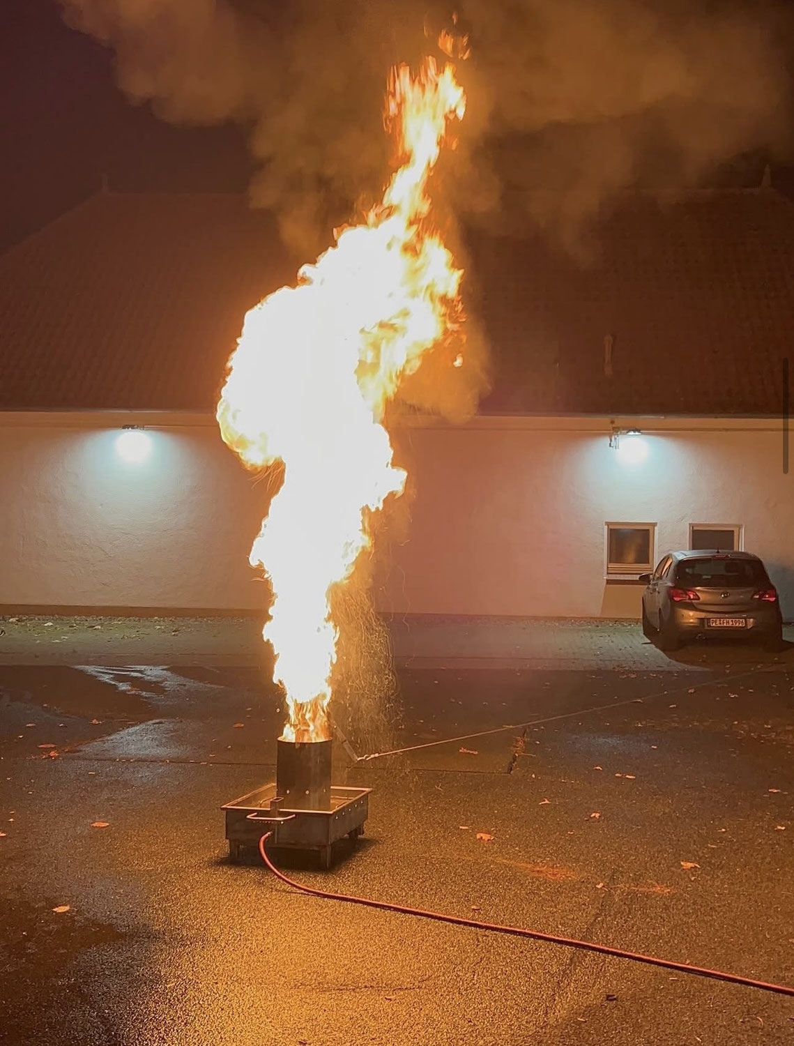 Ausbildungsdienst: Fettbrand