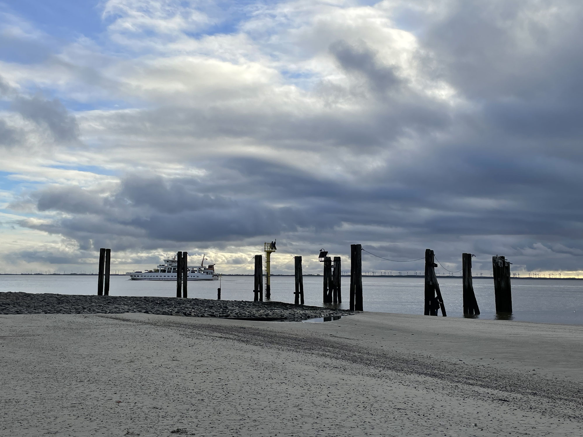 Ende des Urlaubs - Ankunft Norderney