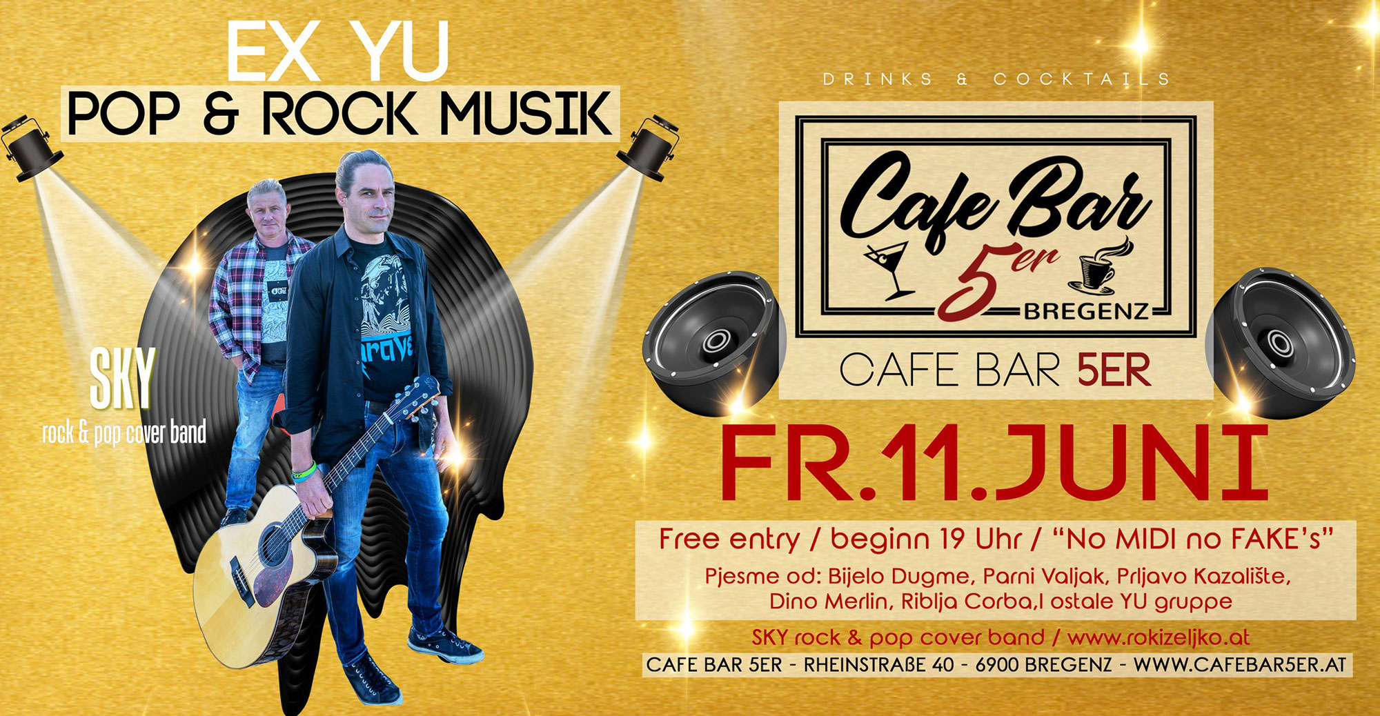 SKY Live in Bregenz Cafe-Bar 5er