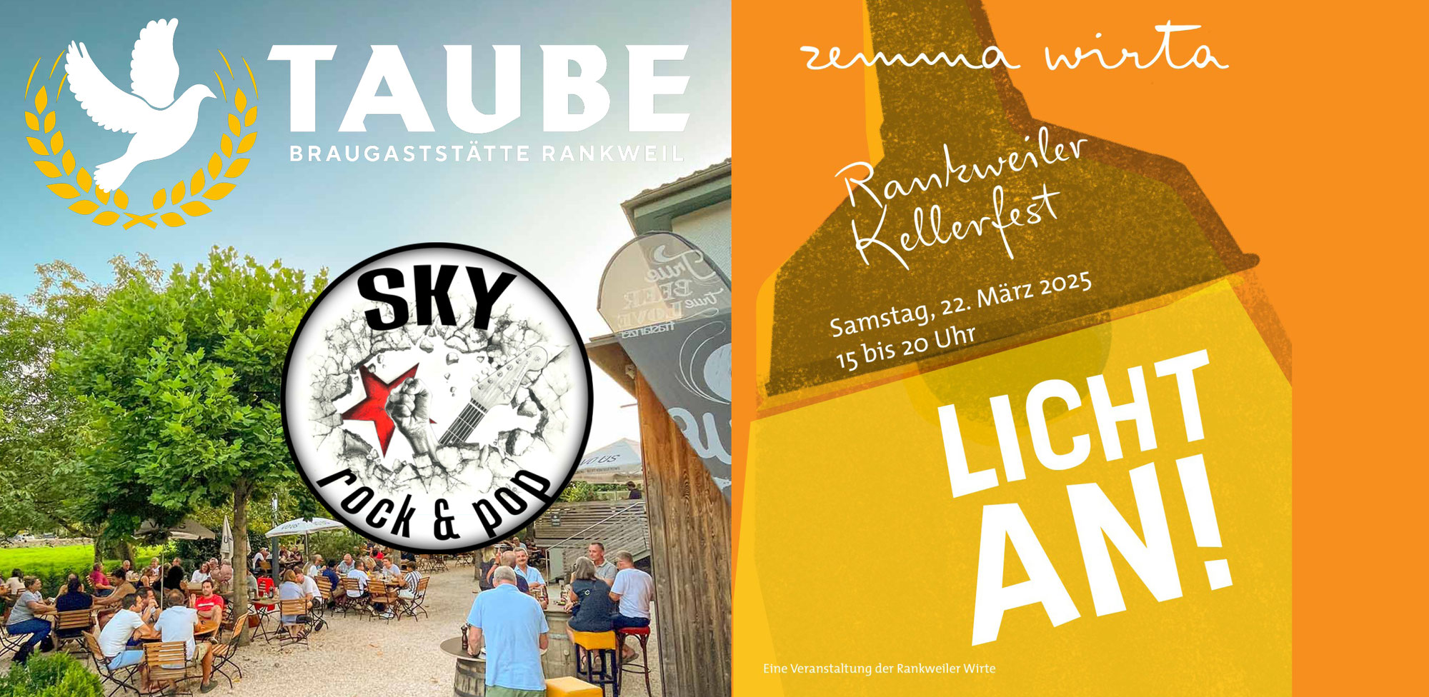 SKY LIVE Kellerfest TAUBE Rankweil