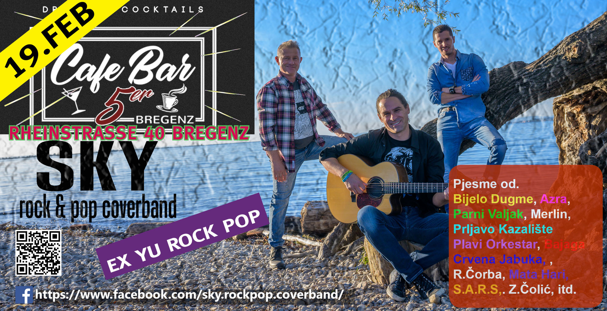 EX Yu Rock Pop im Cafe Bar 5er Bregenz