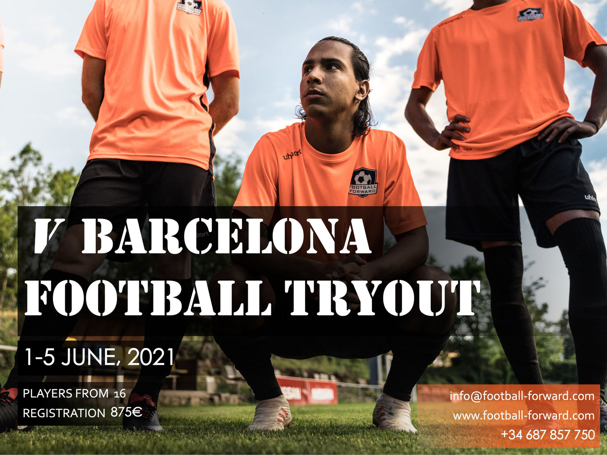 ¡Queda menos de 1 mes para que la 5ª Edición del #BarcelonaFootballTryout empiece!