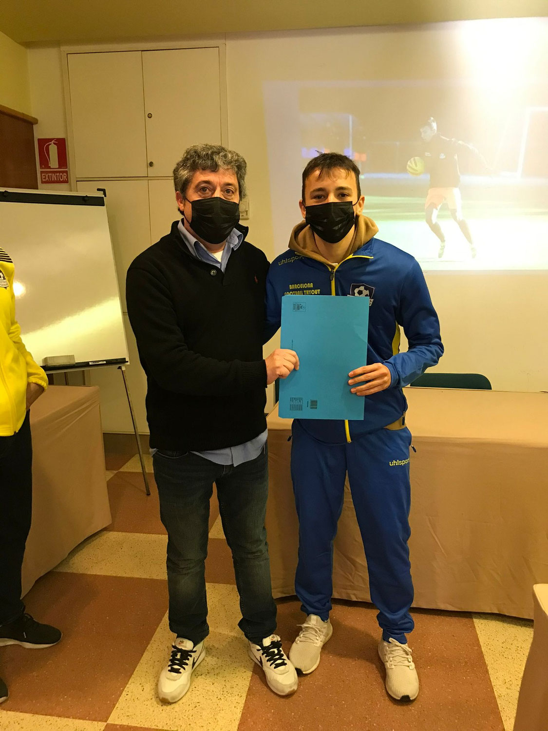 Noah Jean A. Bailen gana el tryout de Football Forward y JEP Sports