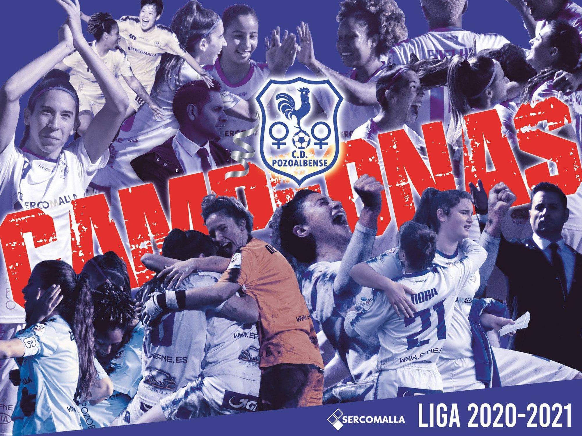 De Murga y el CD Pozoalbense campeonas de la ligar regular