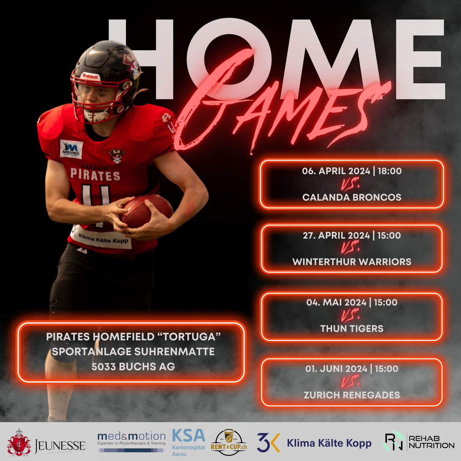 Home Games U19