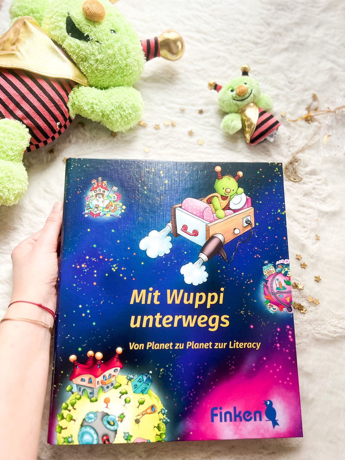 Entdecke die Sprache zusammen mit Wuppi- neues vom Finken Verlag