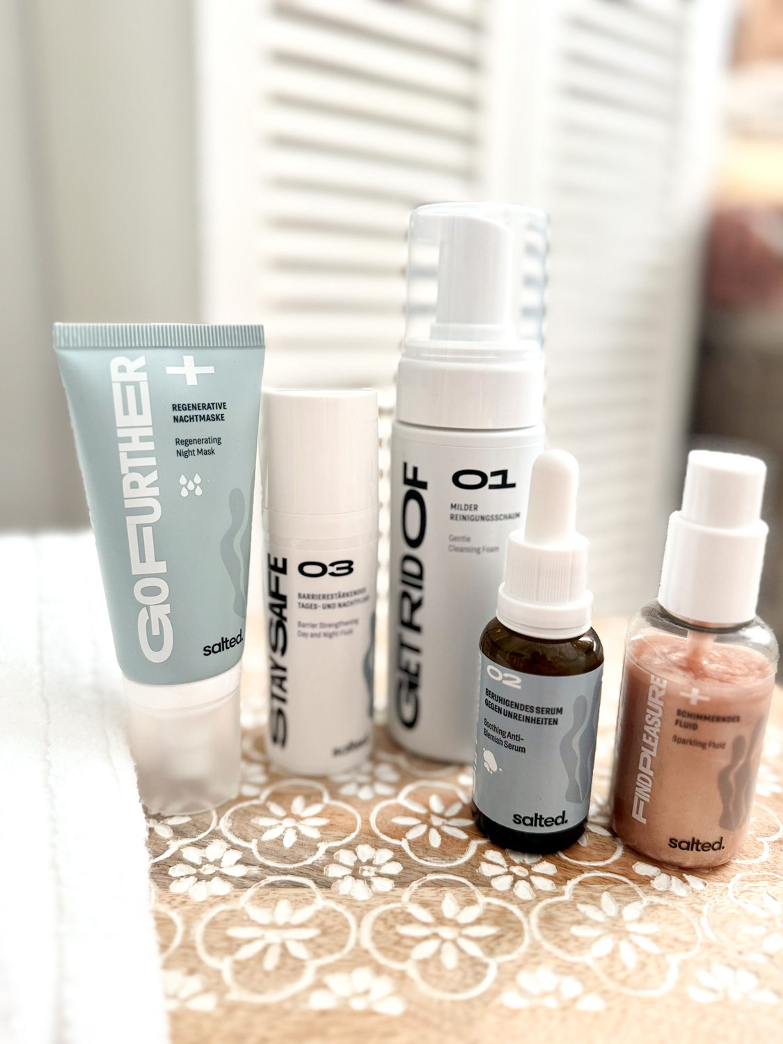 Salted Beauty- Pflegeprodukte für deine tägliche Routine