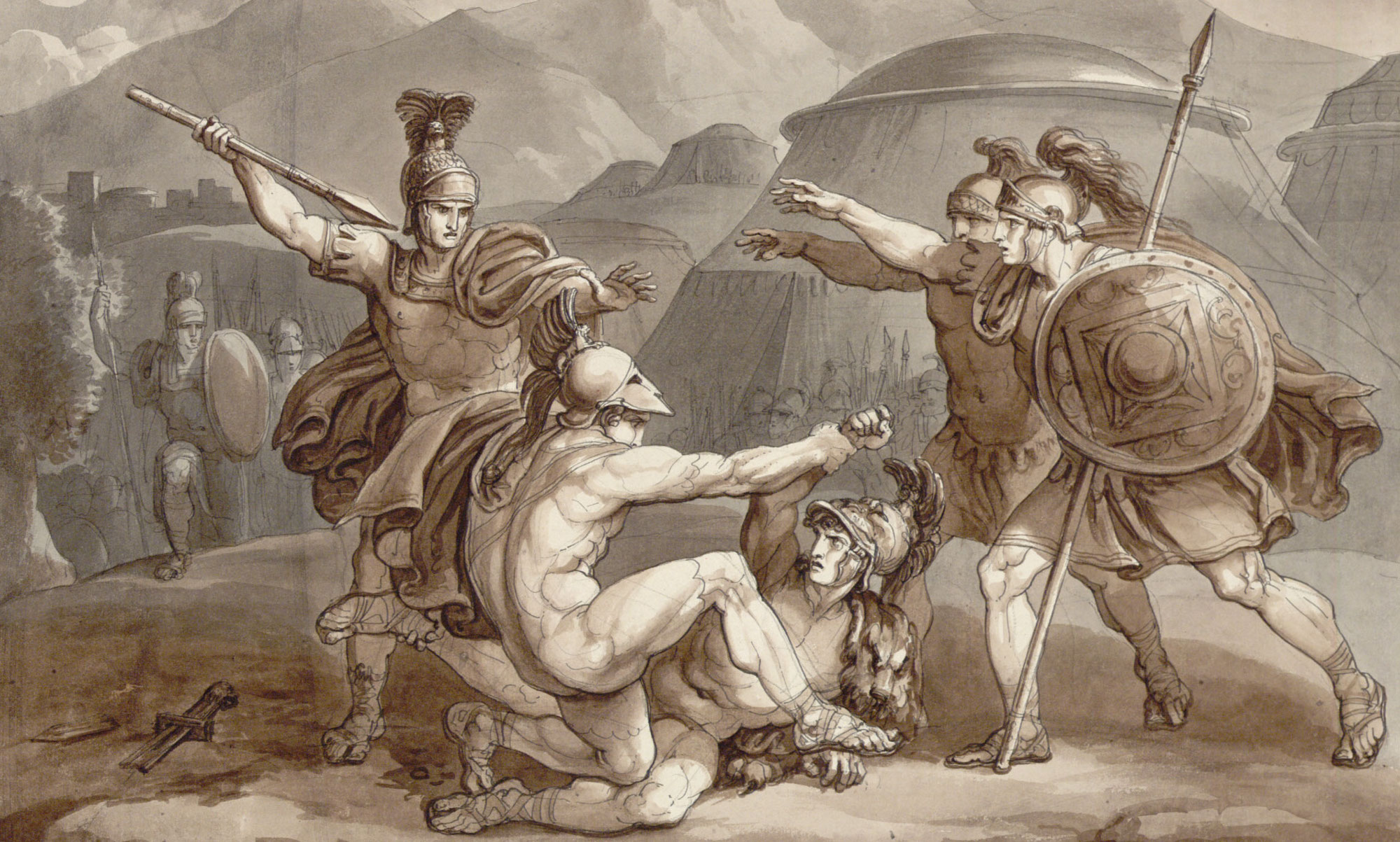 Götter, Helden und Verräter - Das Historienbild um 1800 - Albertina
