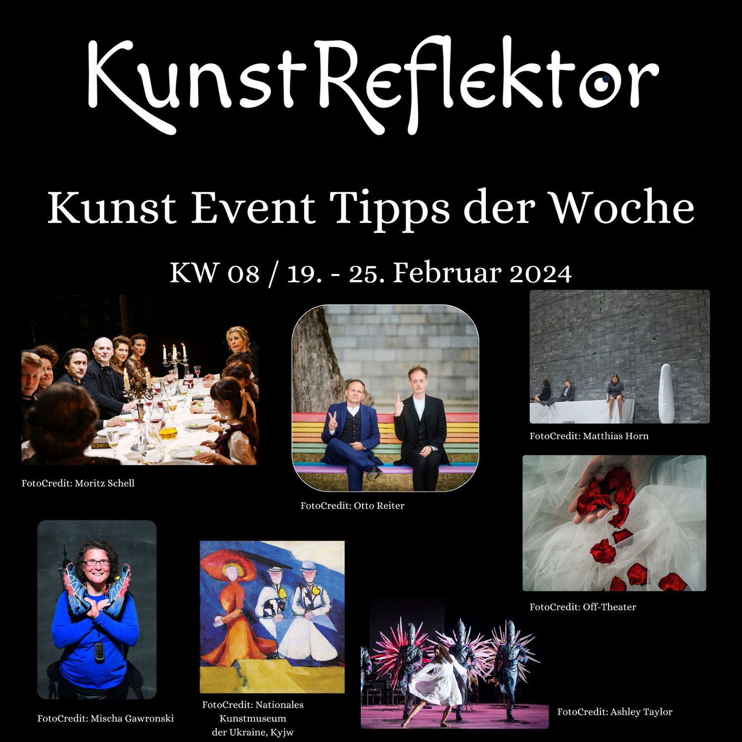 Kunst Events - Tipps der Woche KW8/2024