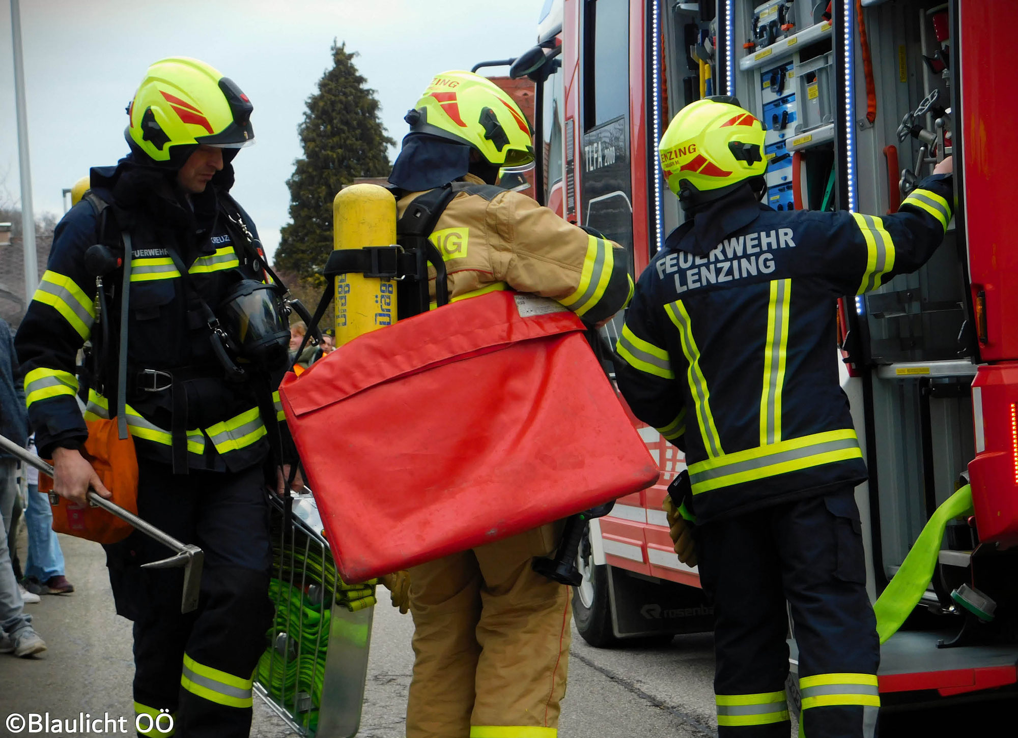 Frühjahrsübung bei der Lebenshilfe erfolgreich durchgeführt