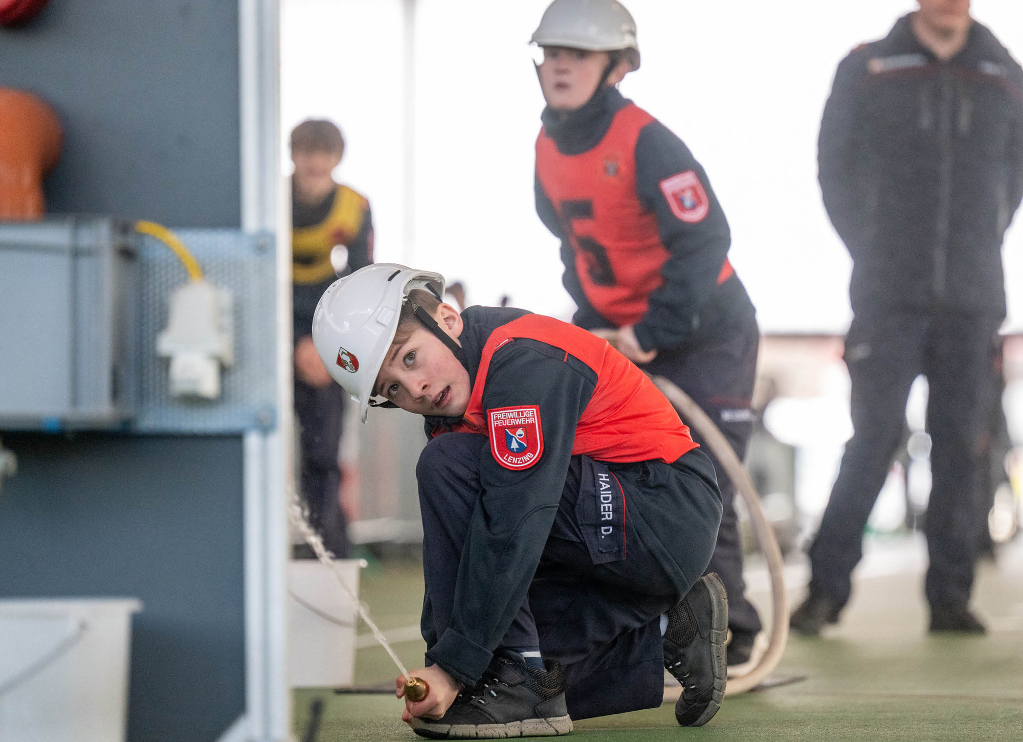 Feuerwehrjugend beim Jugend Fire-Cup in Vöcklabruck