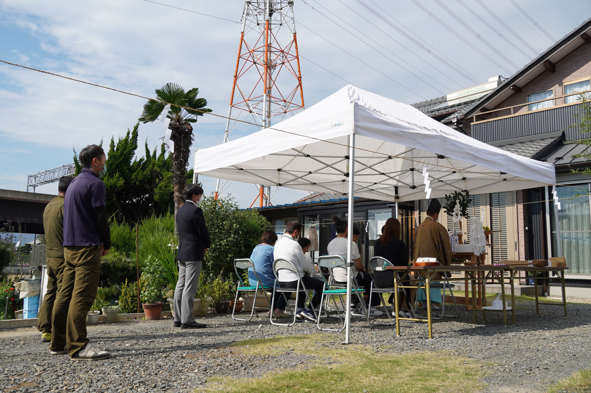 養老町K様邸　地鎮祭