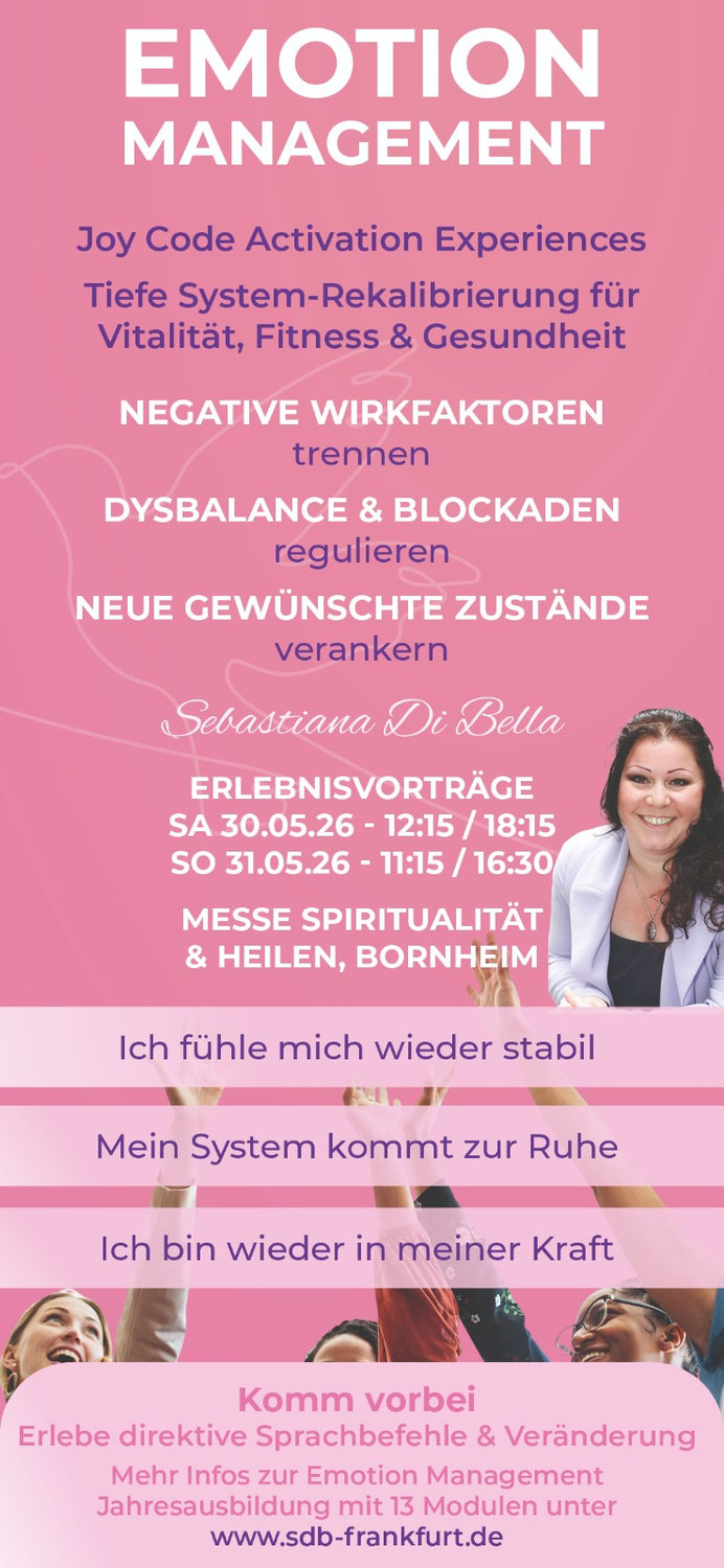 Besuche mich auf der Messe Spiritualität & Heilen in Bornheim am 30.-31.05.2026