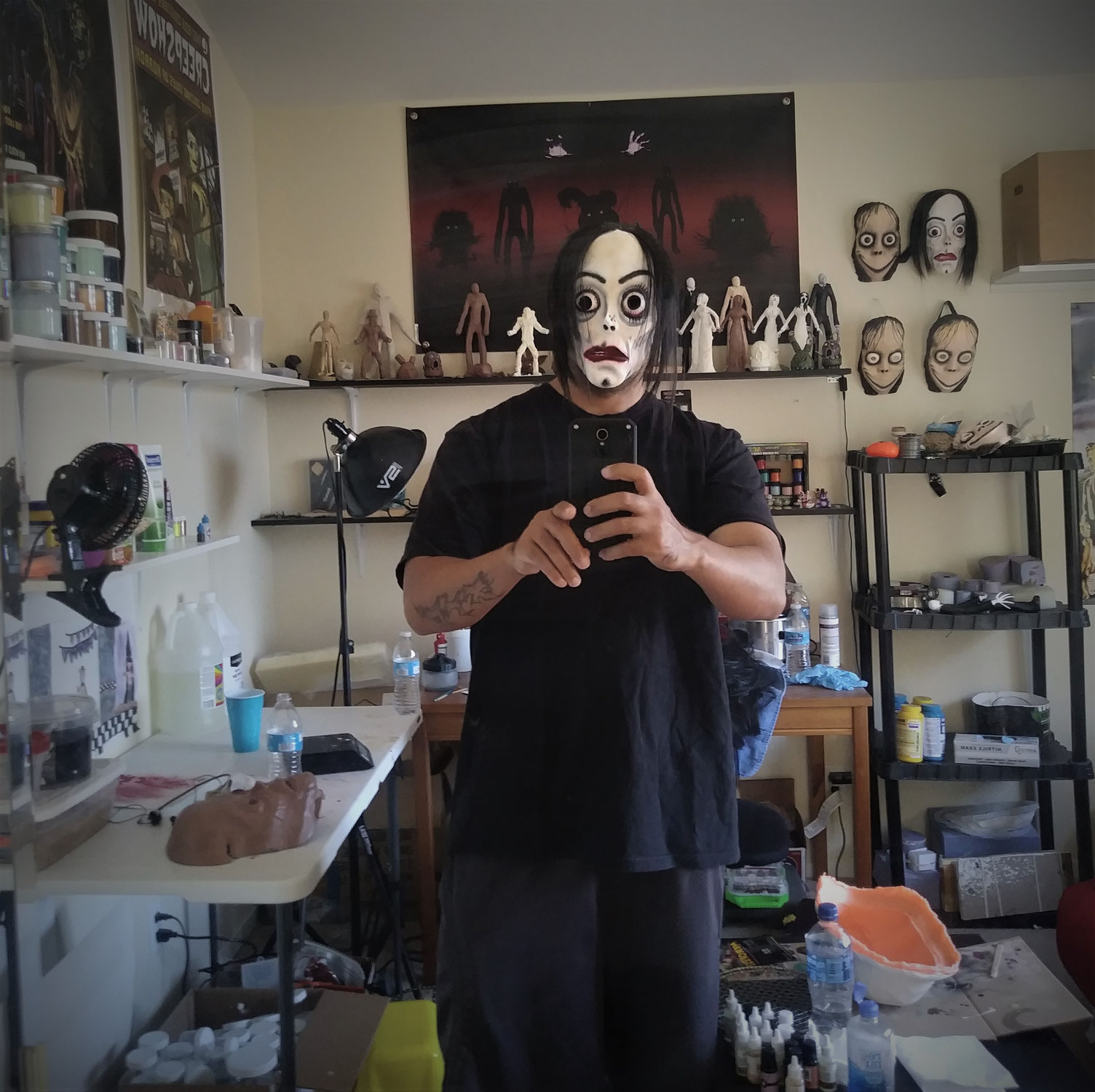 My Ghoul Jackson Mask (timelapse video)