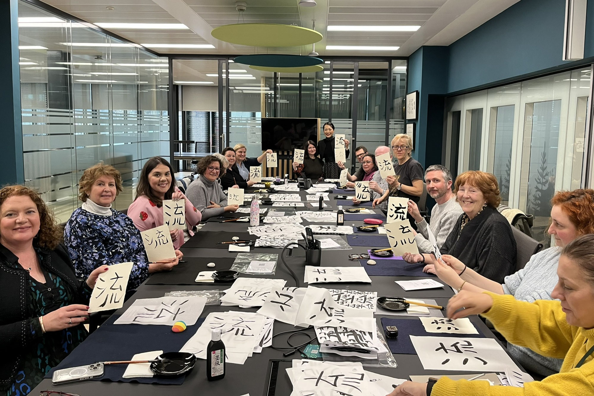 Create 2025 Japanese Calligraphy Workshop, Ireland Japan Association, Dublin