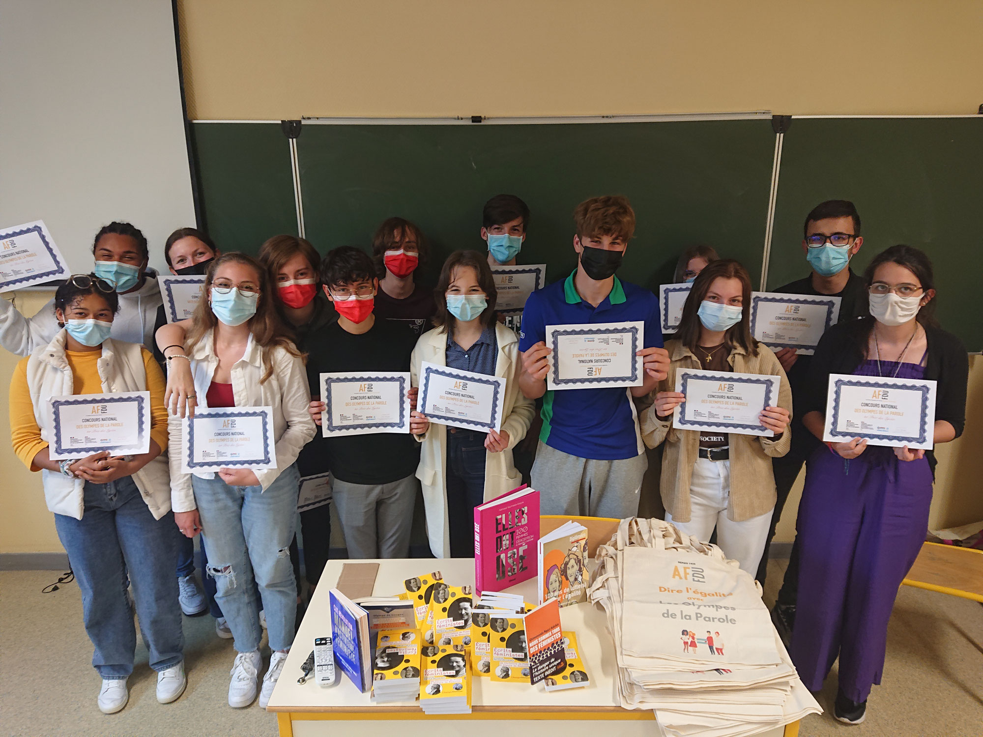 Le lycée Jean Bart à Dunkerque a reçu son prix