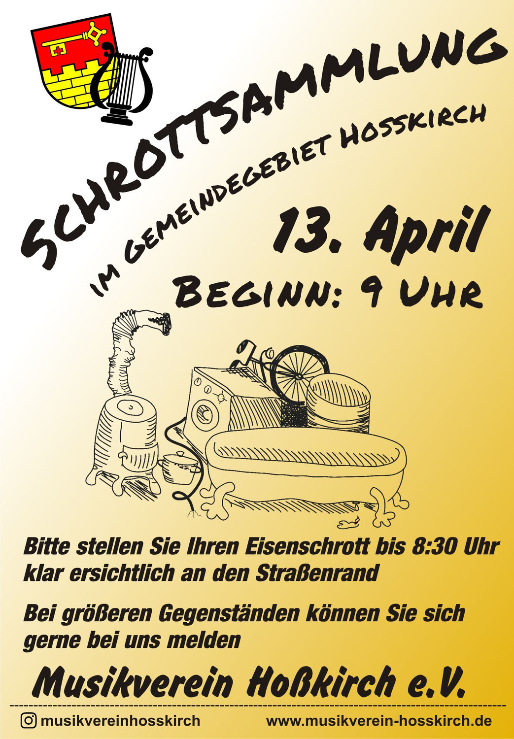 Schrottsammlung - 13. April 2024