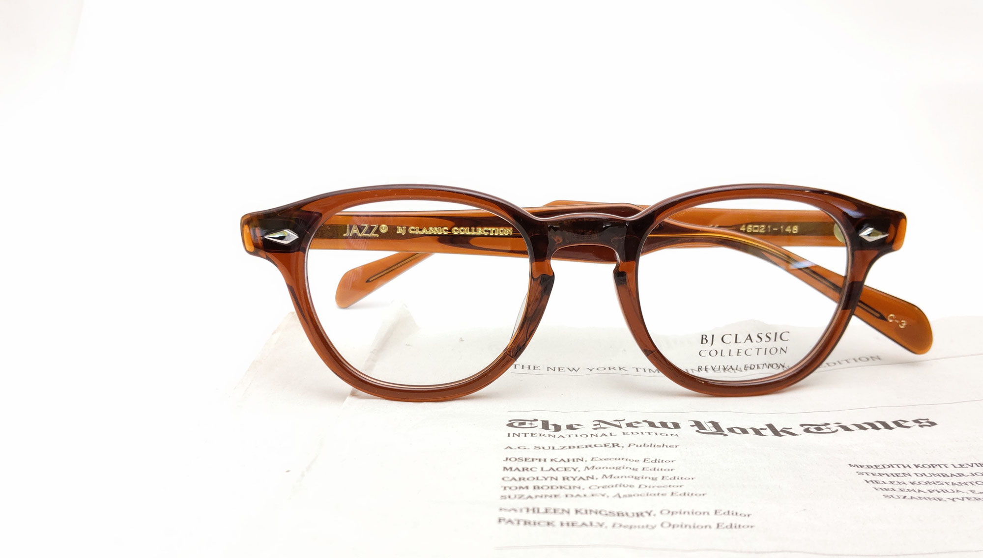 BJ CLASSIC COLLECTION 頼りになるメガネです。