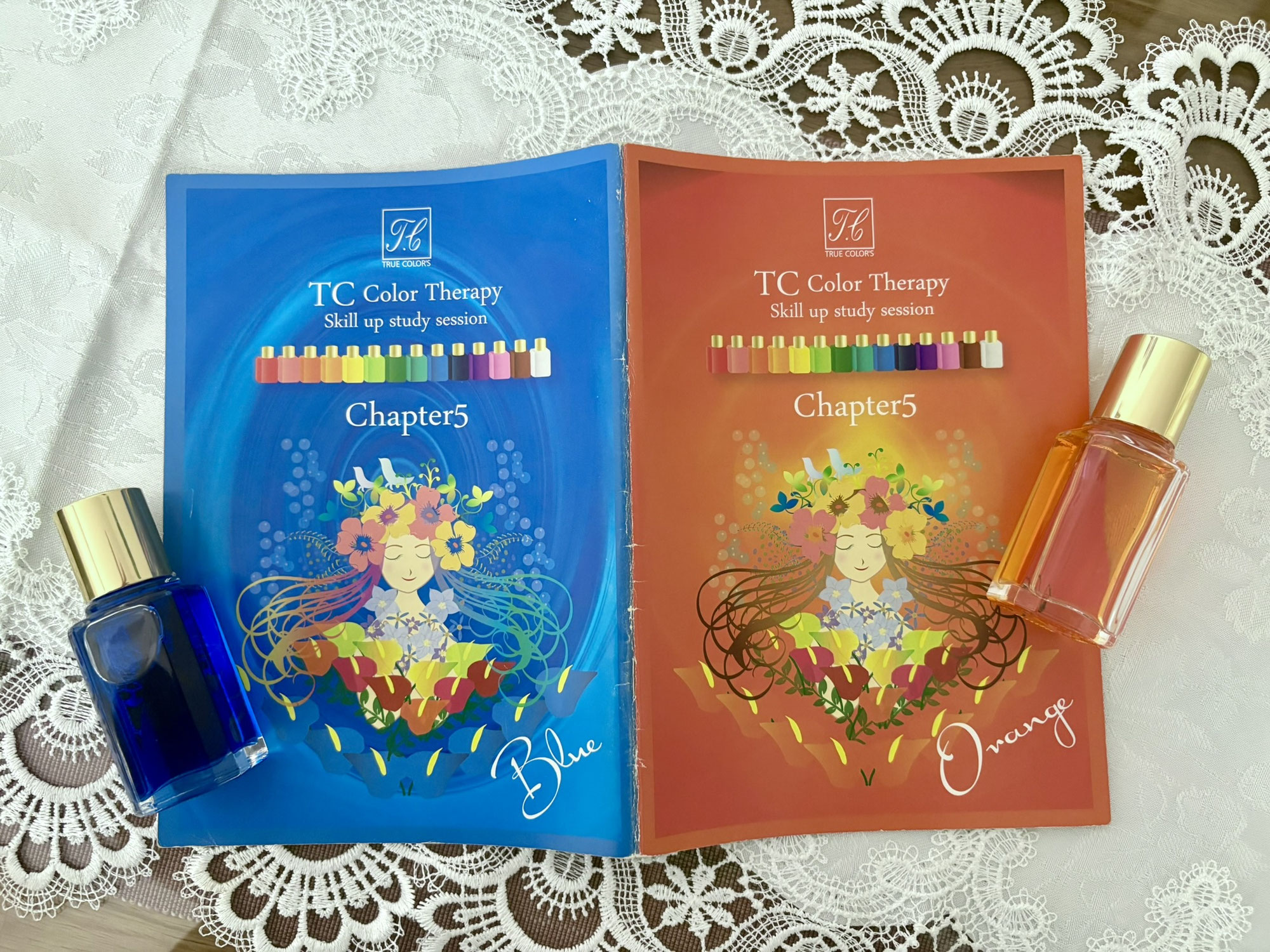 オレンジ＆ブルー