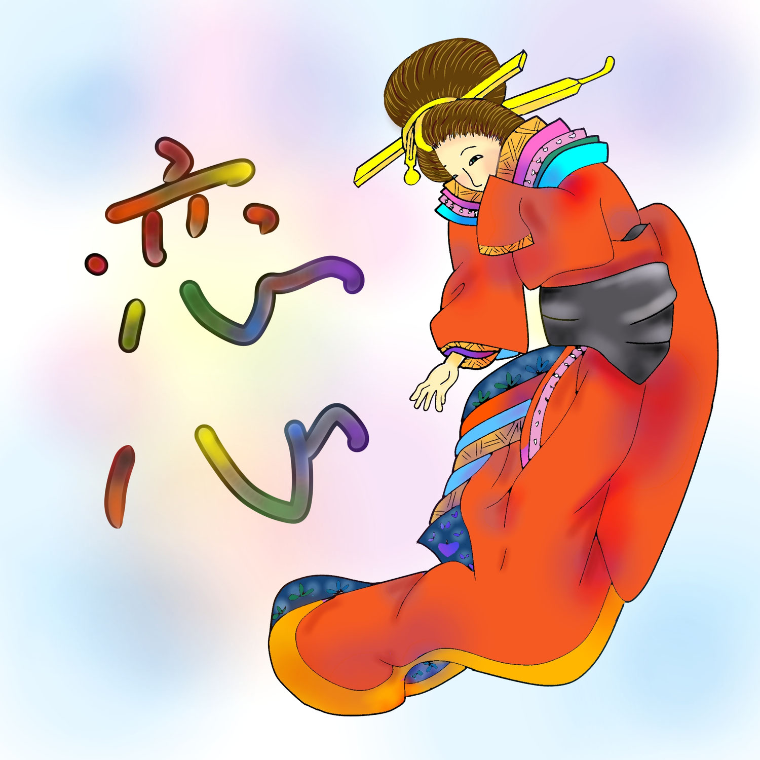 PCで絵を描く、あと４枚