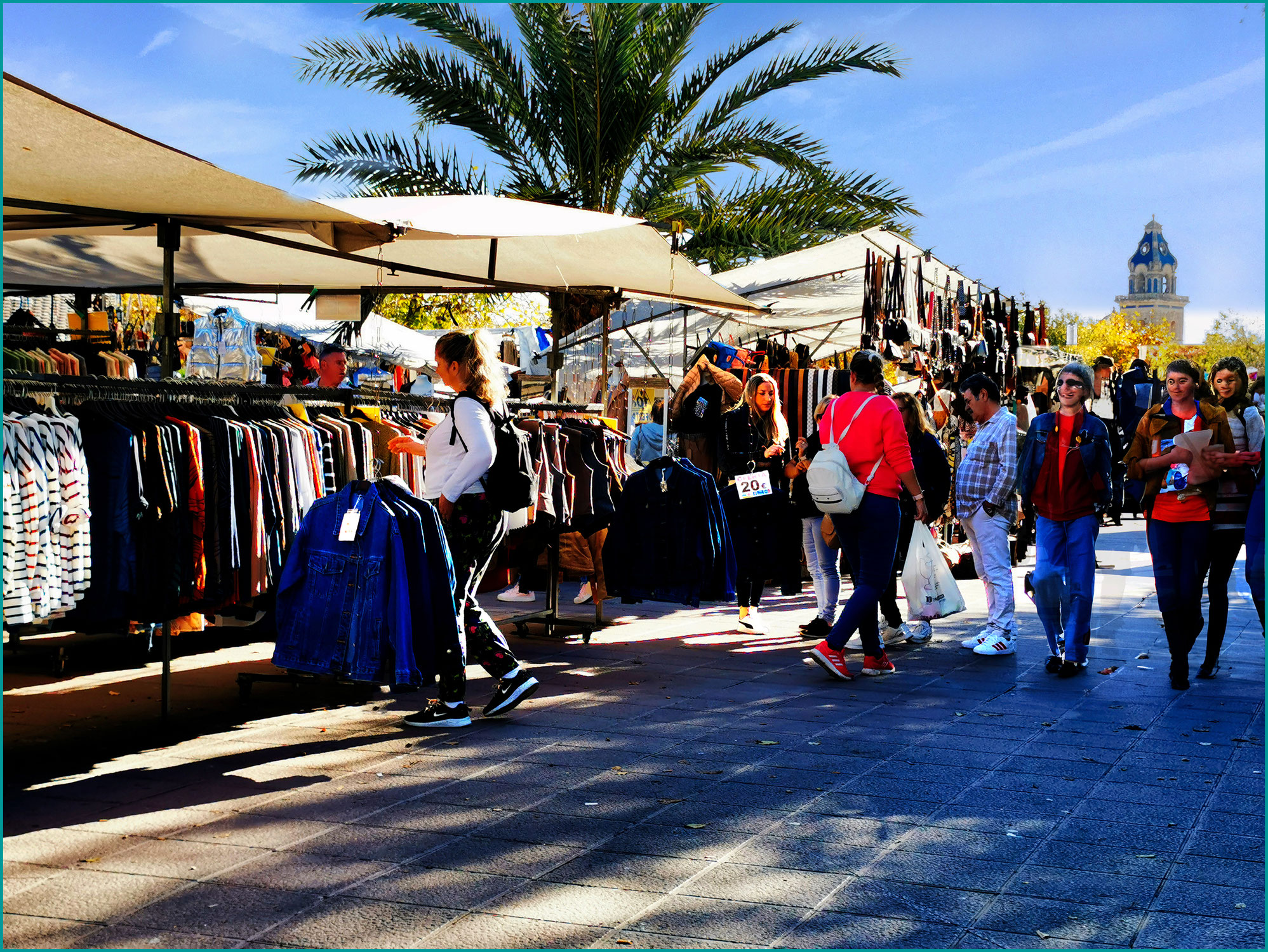 El mercadillo de Santa Maria