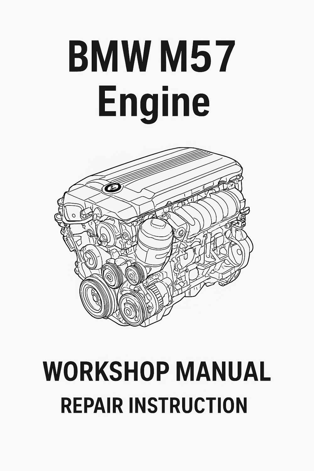 BMW M57 Engine Workshop Manual. Repair Instruction