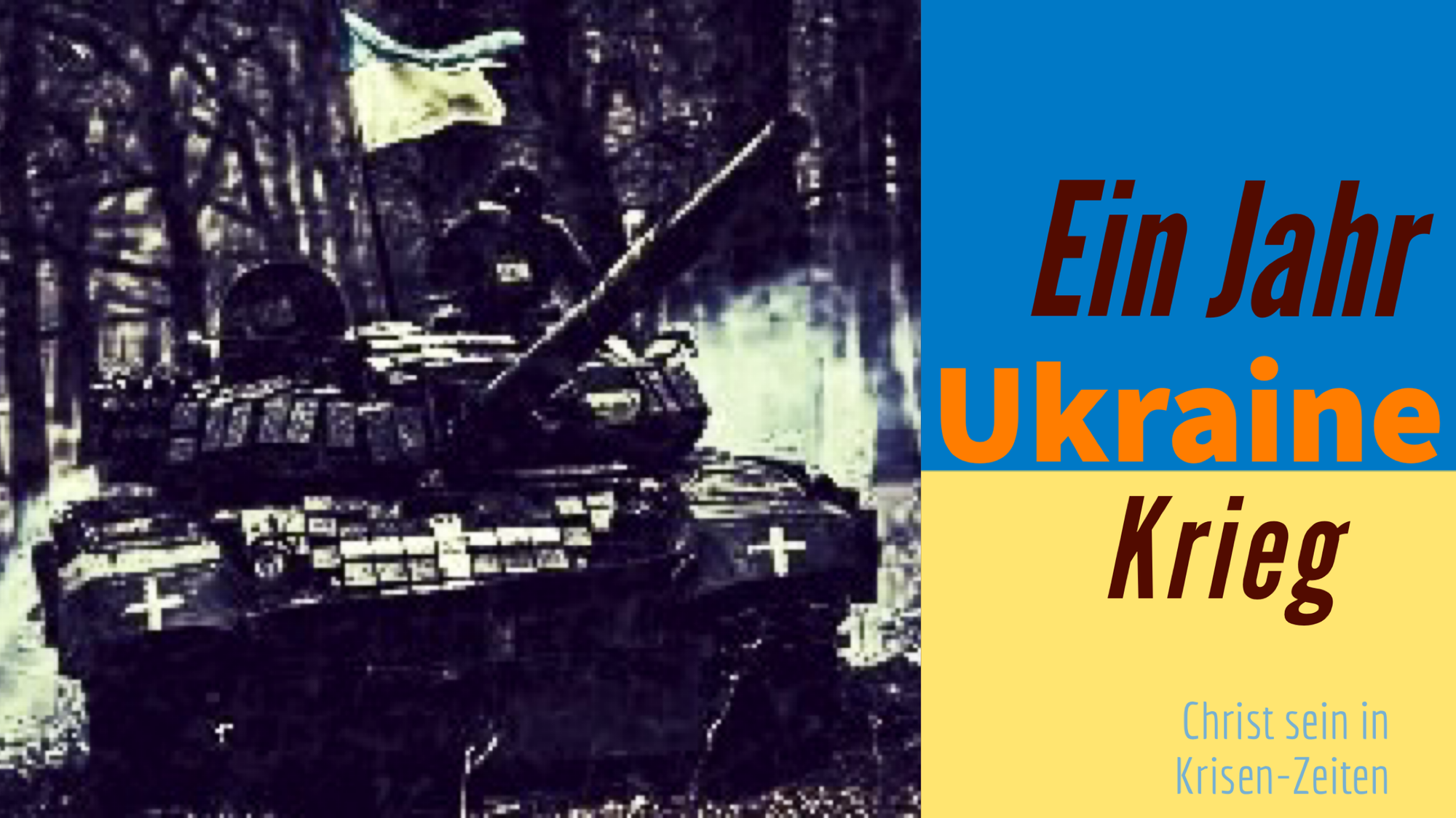 Ein Jahr Krieg in der Ukrainie