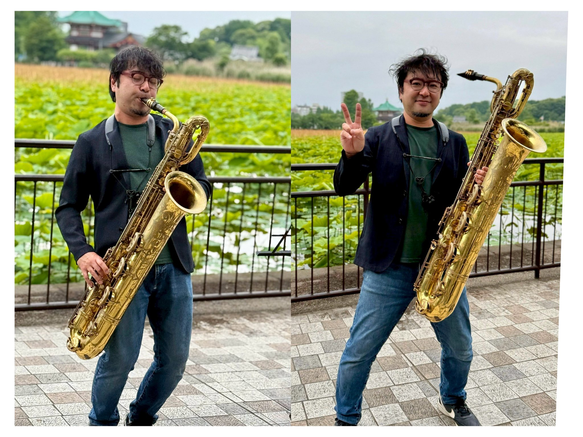 6/29(日) 「HIBI★Chazz-K 1 〜小仲井紀彦 バリトンサックス・ソロ・パフォーマンス〜 LIVE in 上野恩賜公園〈したまちミュージアム前〉」