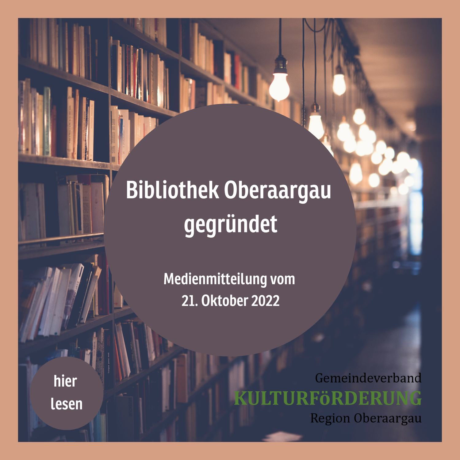 Bibliothek Oberaargau gegründet!