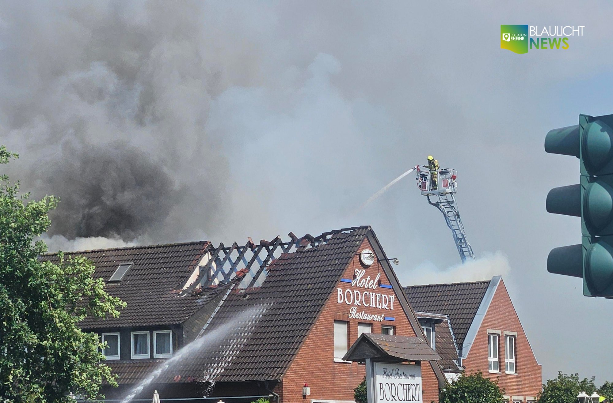 Hotel am Hopstener Damm in Vollbrand