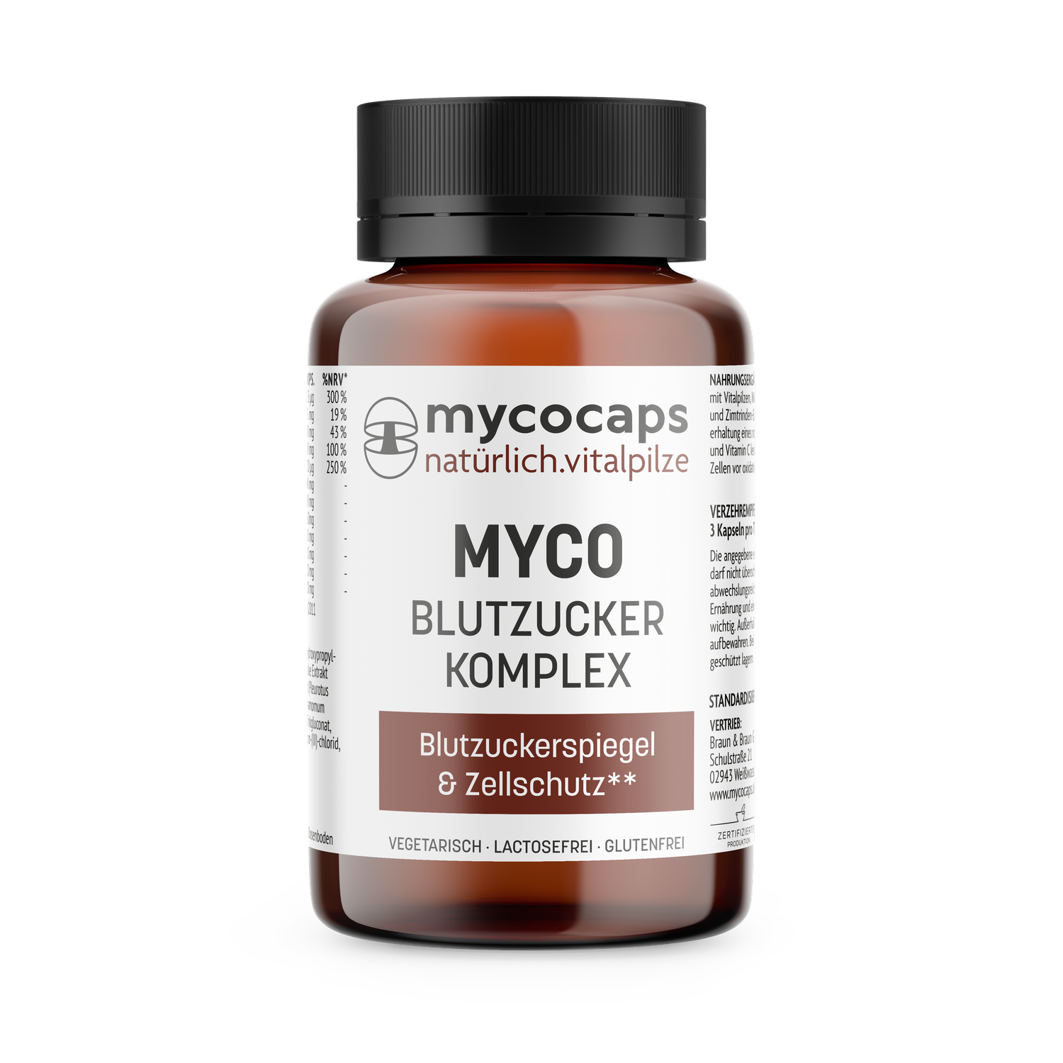 mycocaps. MYCO Blutzucker Komplex