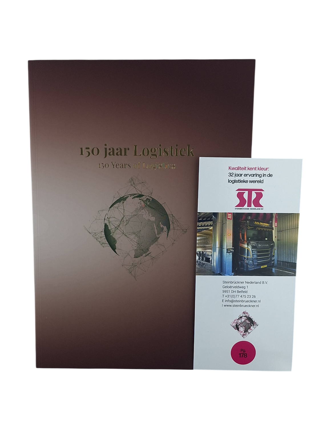 Wij zijn onderdeel van het boek: 150 jaar logistiek!