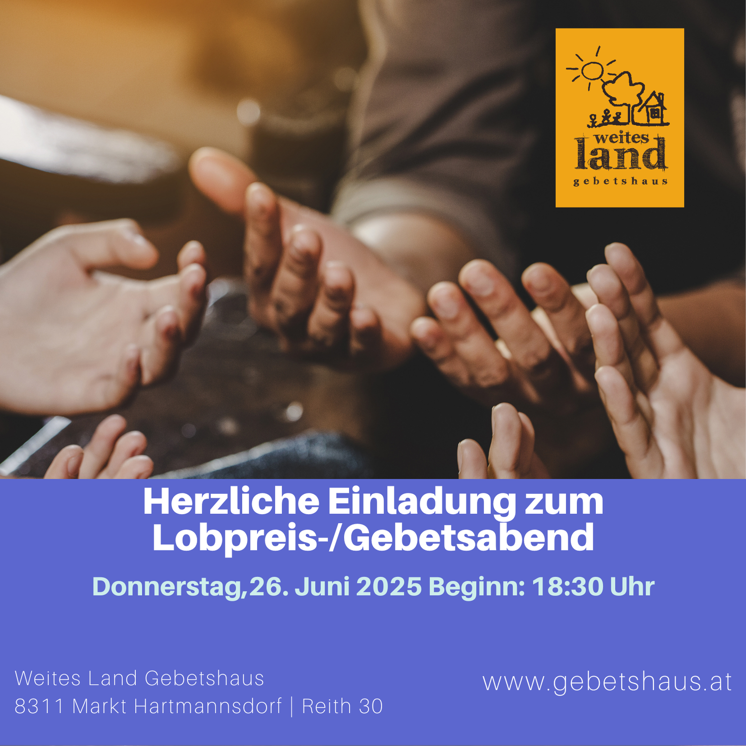 Gebets-/Lobpreisabend