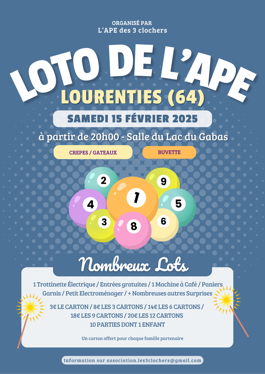 Loto à Lourenties le 15 Février
