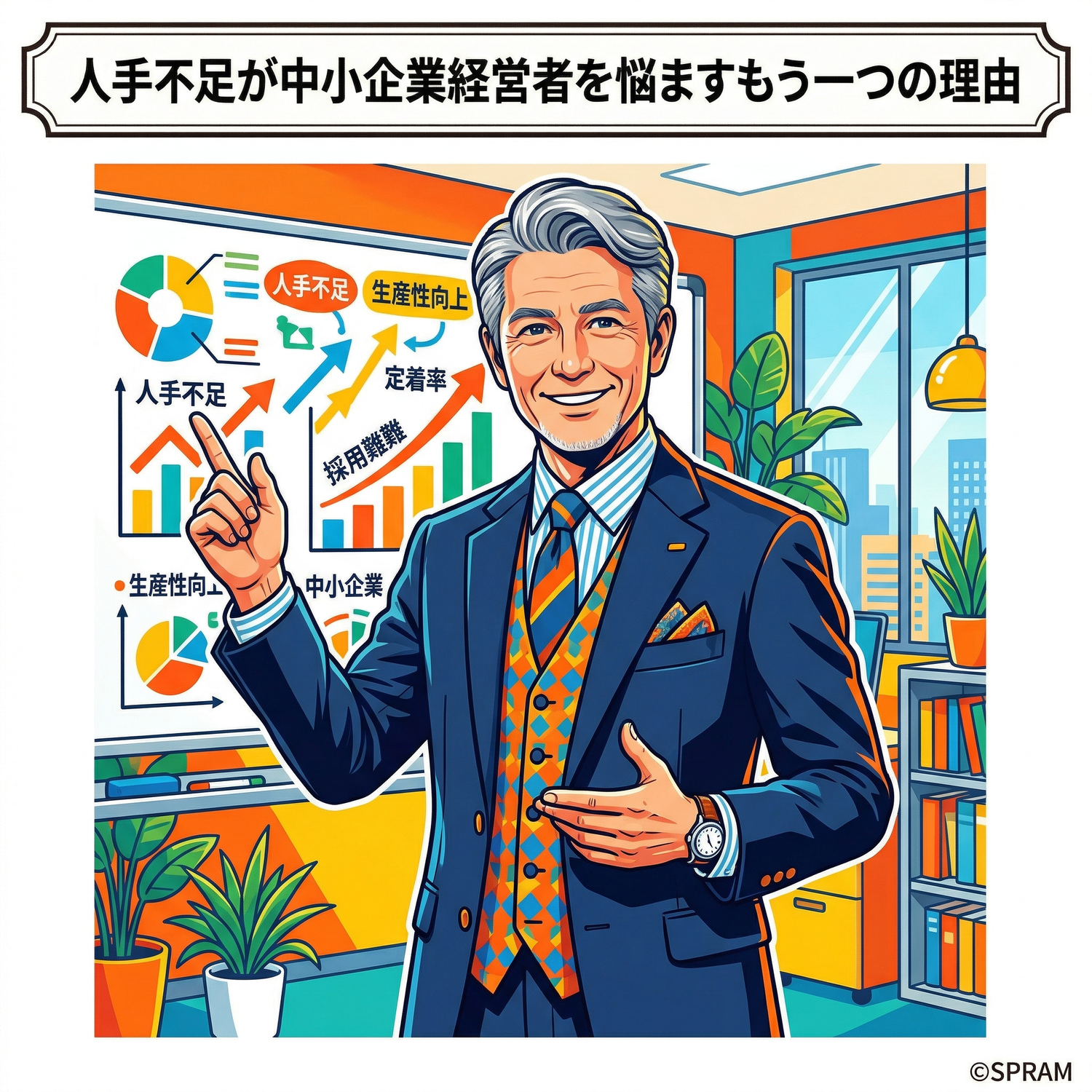 人手不足が中小企業経営者を悩ますもう一つの理由