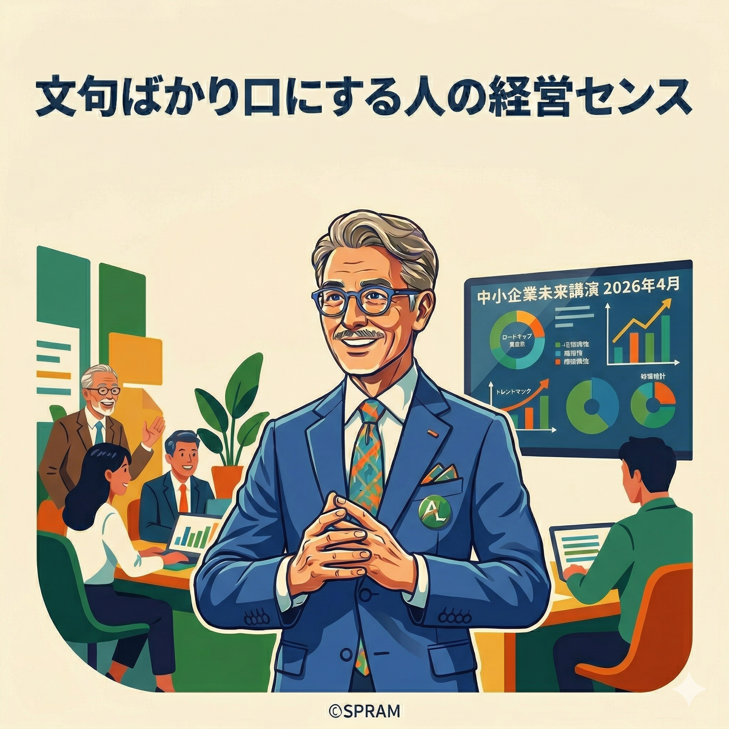 文句ばかり口にする人の経営センス
