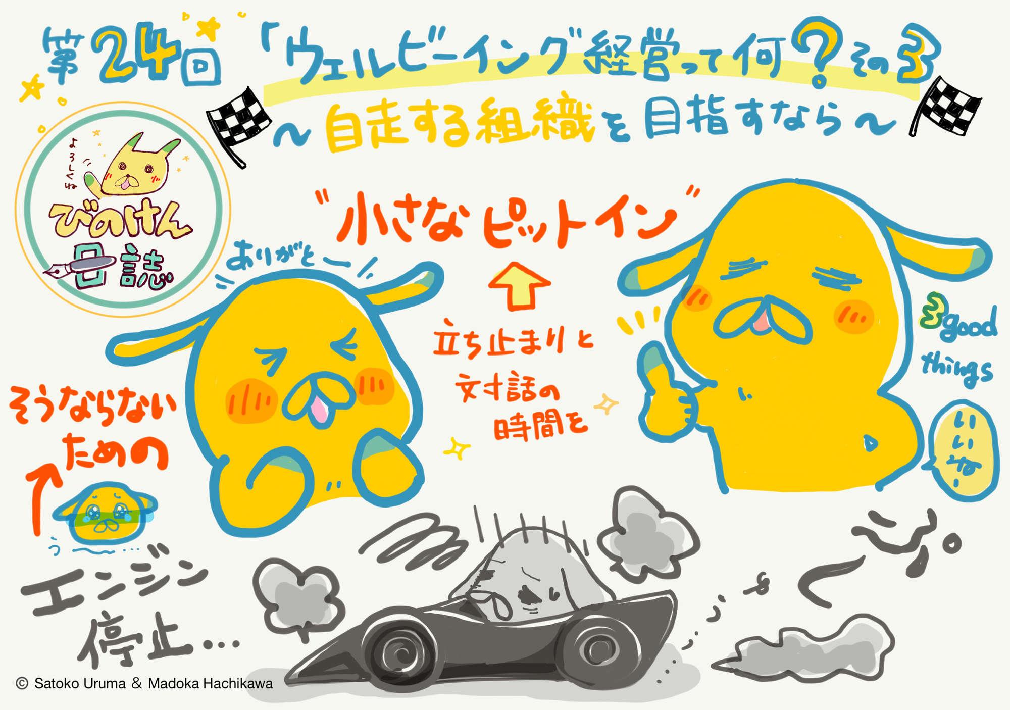 第24回 『びのけん日誌』 「ウェルビーイング経営って何？！　その3〜自走する組織を目指すなら〜