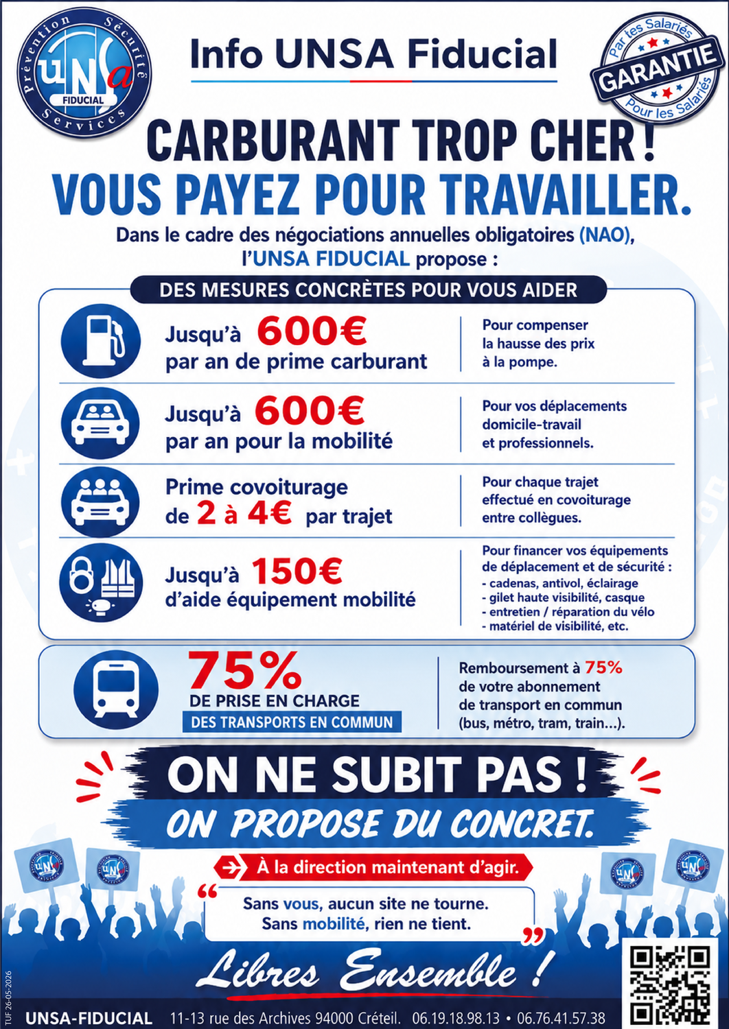 Carburant, mobilité, pouvoir d’achat