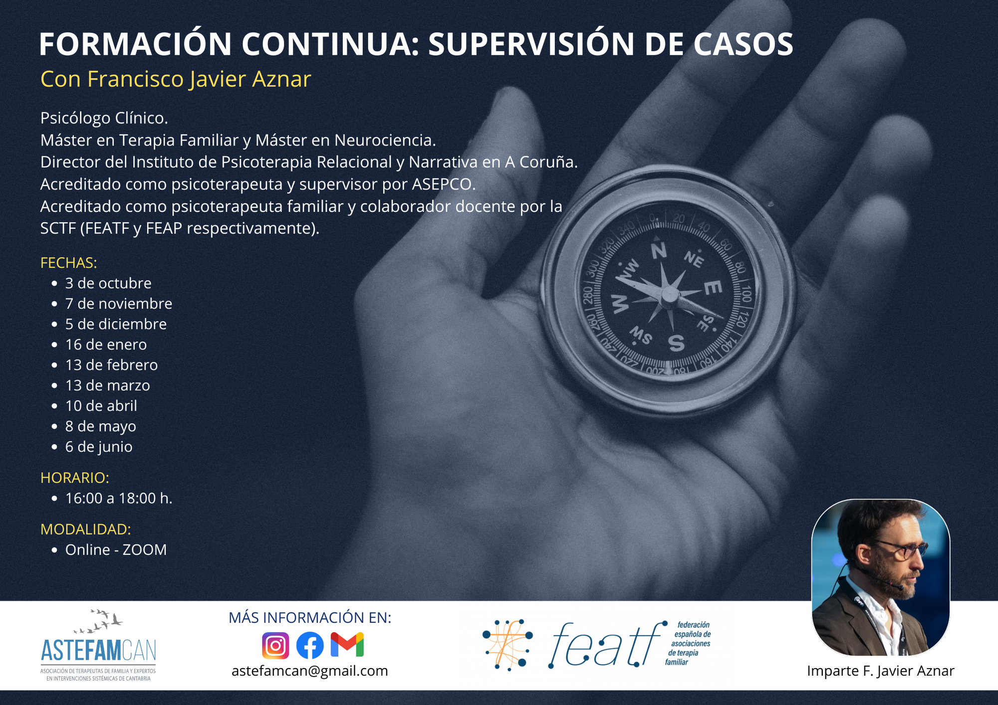 Formación Continua: Supervisión de casos.