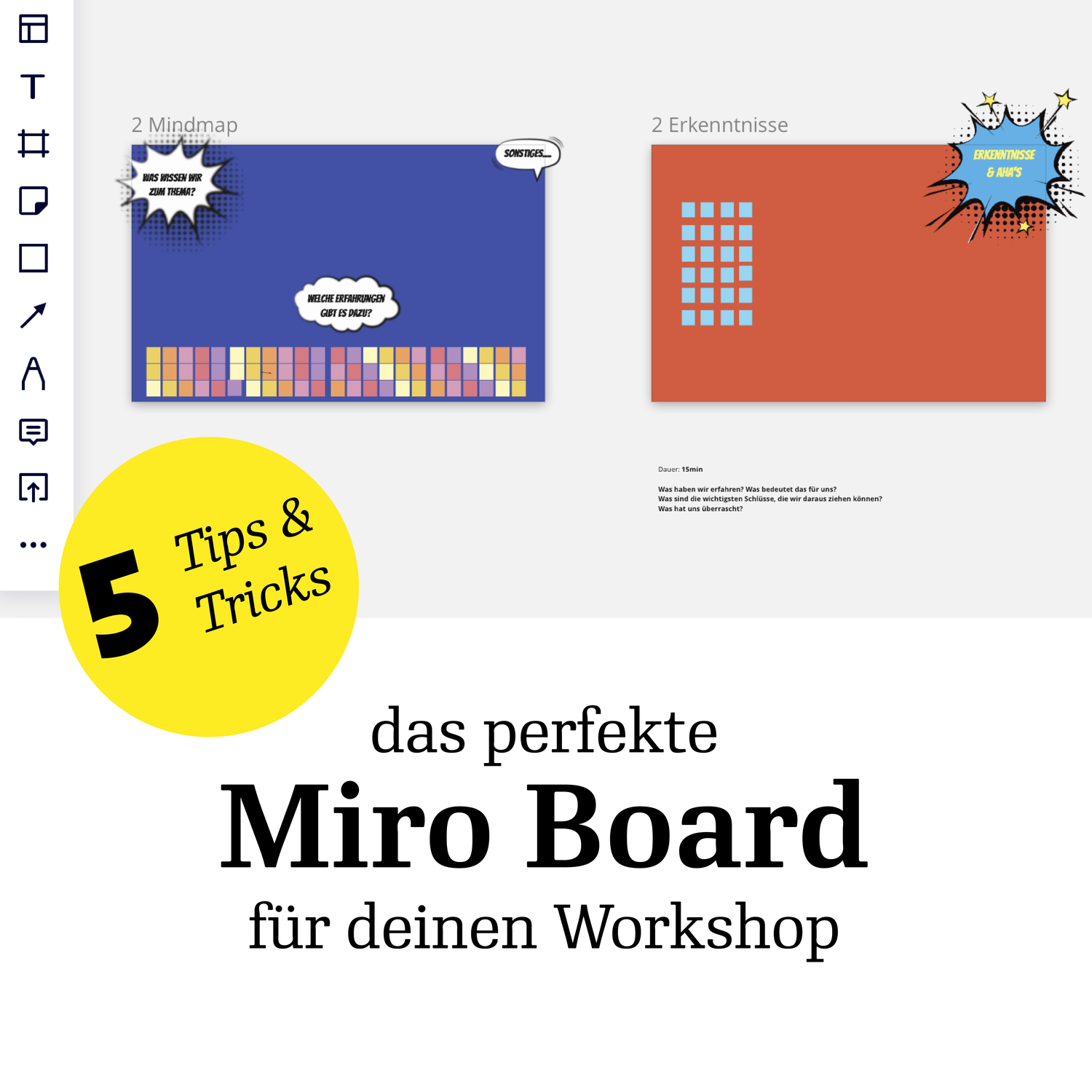 Das perfekte MIRO-BOARD