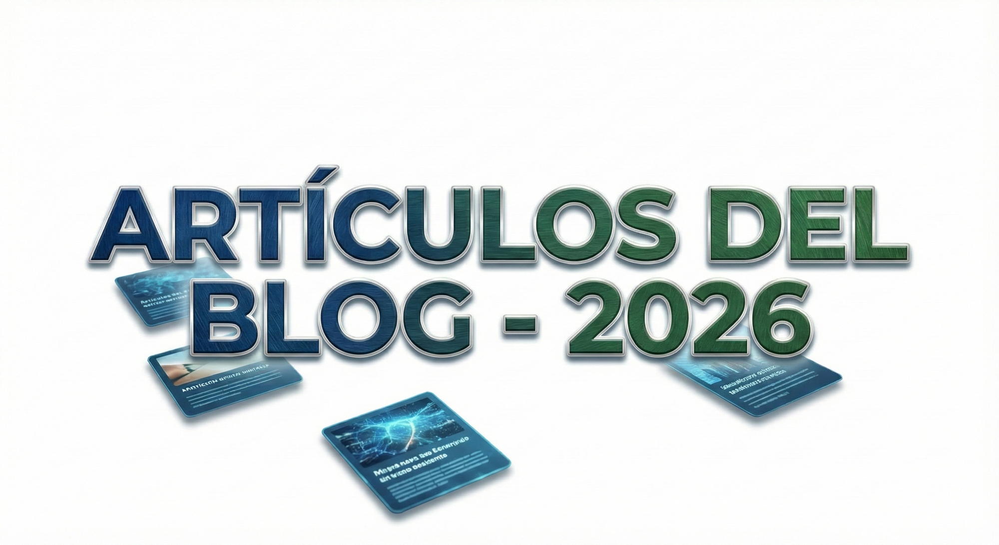 Artículos del Blog - 2026