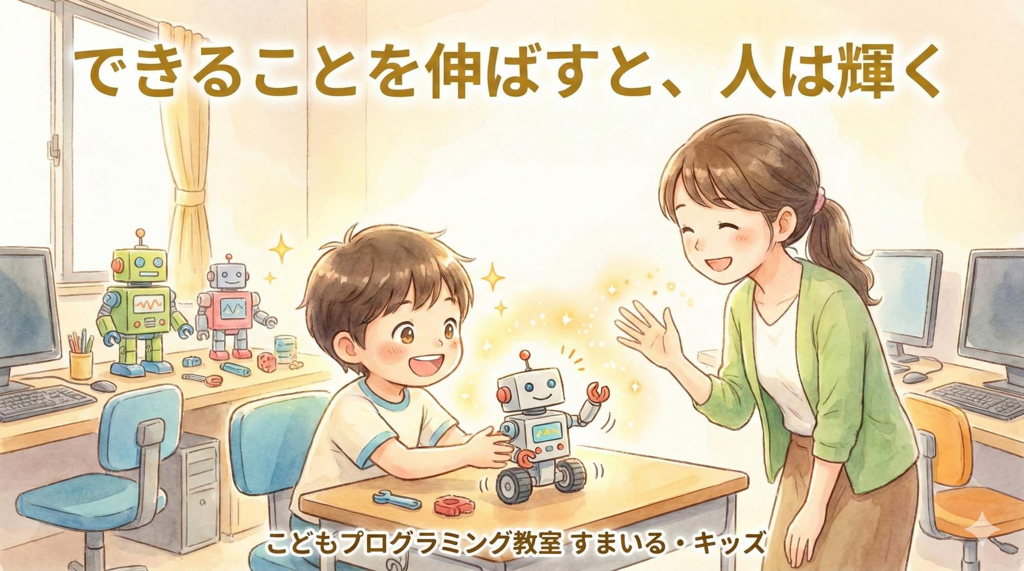 できることを伸ばすと、人は輝く