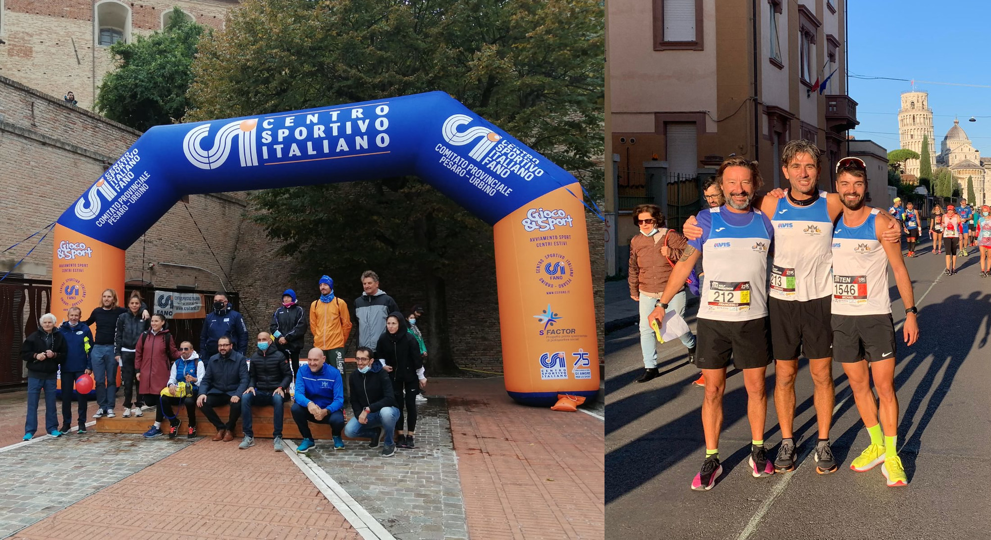 Premiazioni CSI - Pisa Ten e Half Marathon