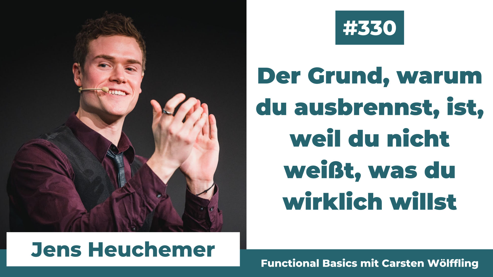 Der Grund, warum du ausbrennst, ist weil du nicht weißt, was du wirklich willst