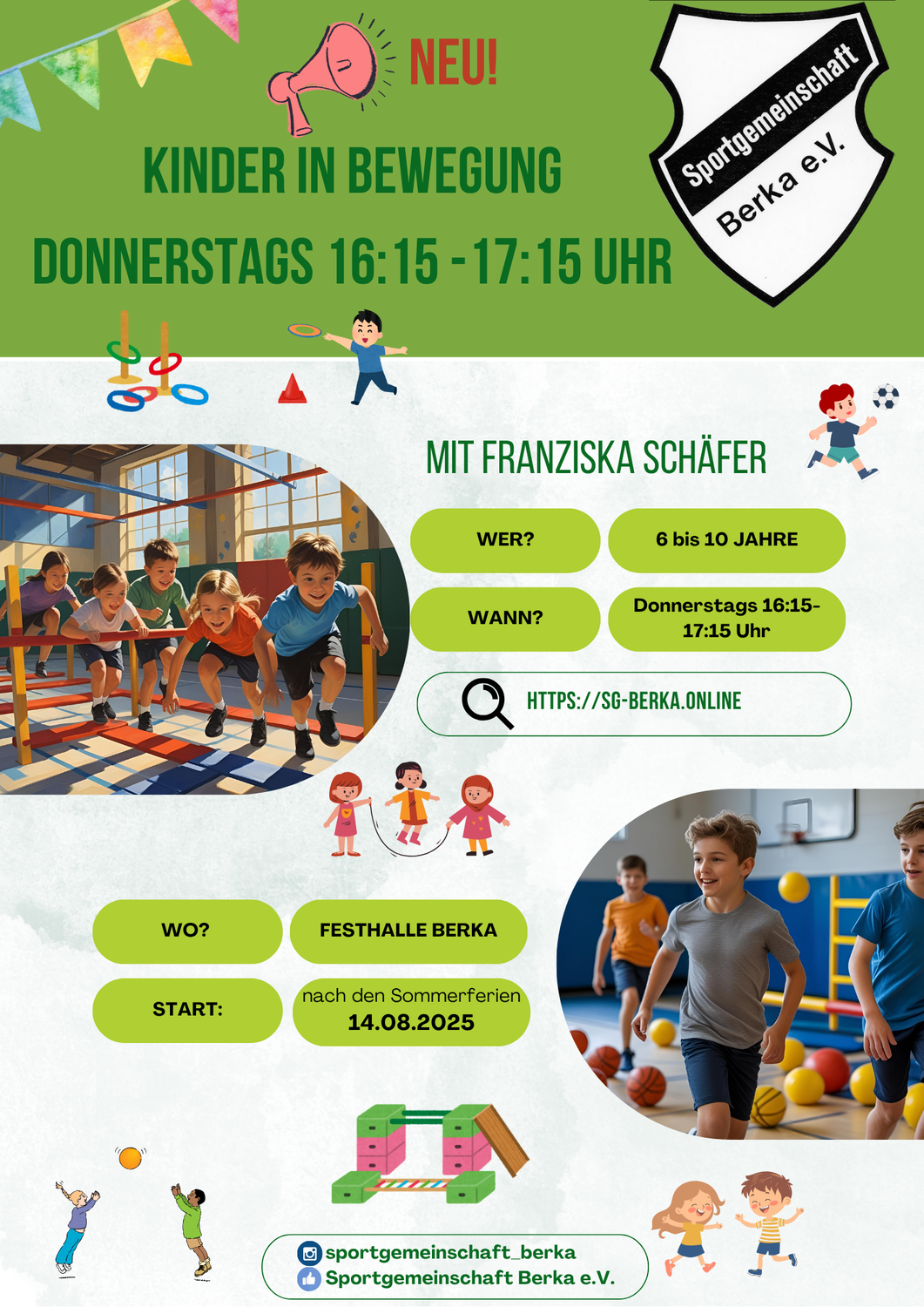 NEU! Kinder in Bewegung