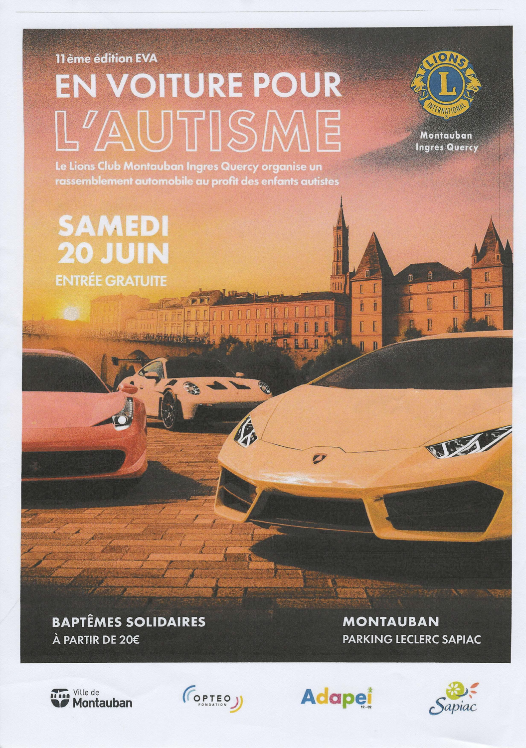 EN VOITURE POUR L'AUTISME